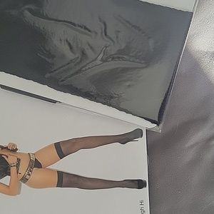 Fishnet Thigh Hi - Black